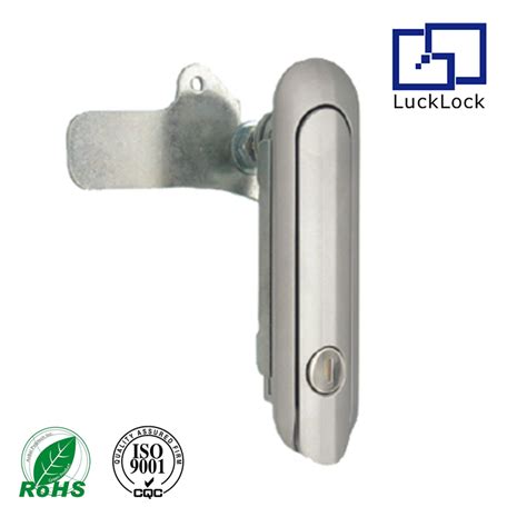 enclosure lock electric powered|electrical cabinet locking door handle.